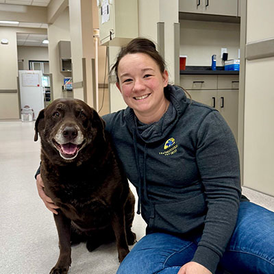 Dr. Kathy, small animal director and owner at Marcy Veterinary Clinic