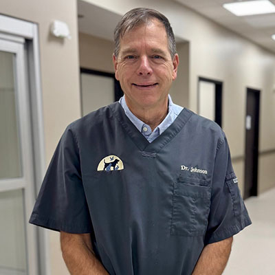 Dr. Bill, CEO and veterinarian at Marcy Veterinary Clinic
