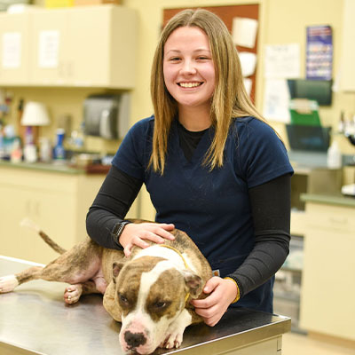 Jenna, LVT at Marcy Veterinary Clinic